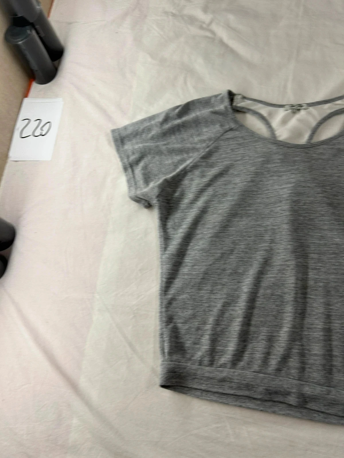Gray short-sleeved blouse t-shirt girl tribu – photo 3